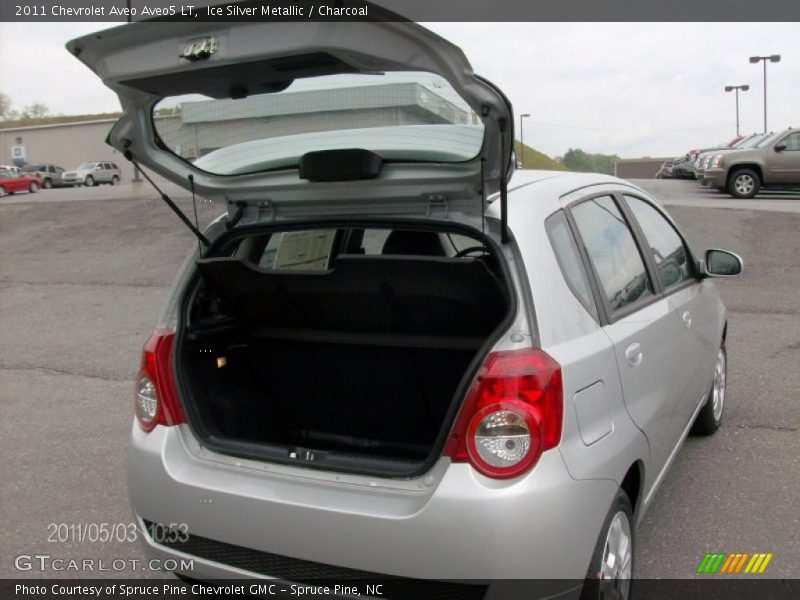 Ice Silver Metallic / Charcoal 2011 Chevrolet Aveo Aveo5 LT