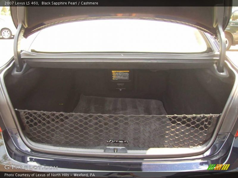 Black Sapphire Pearl / Cashmere 2007 Lexus LS 460