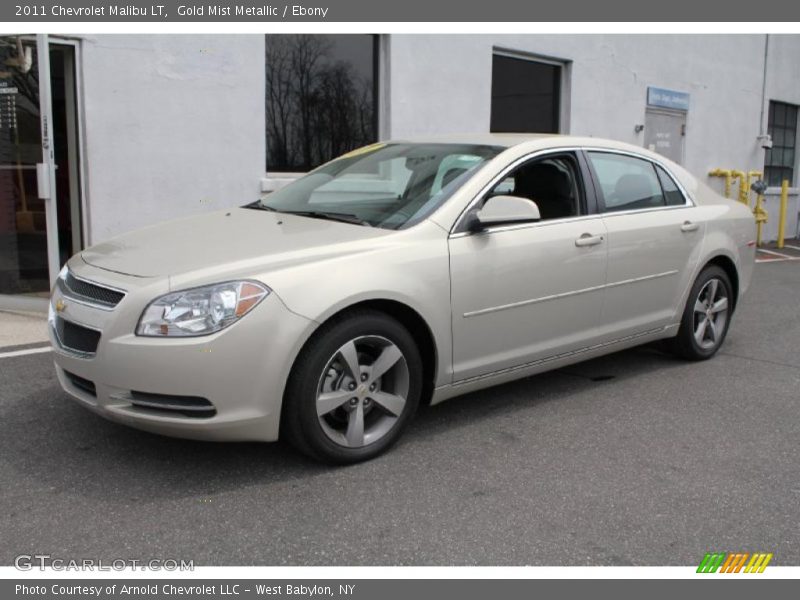 Gold Mist Metallic / Ebony 2011 Chevrolet Malibu LT