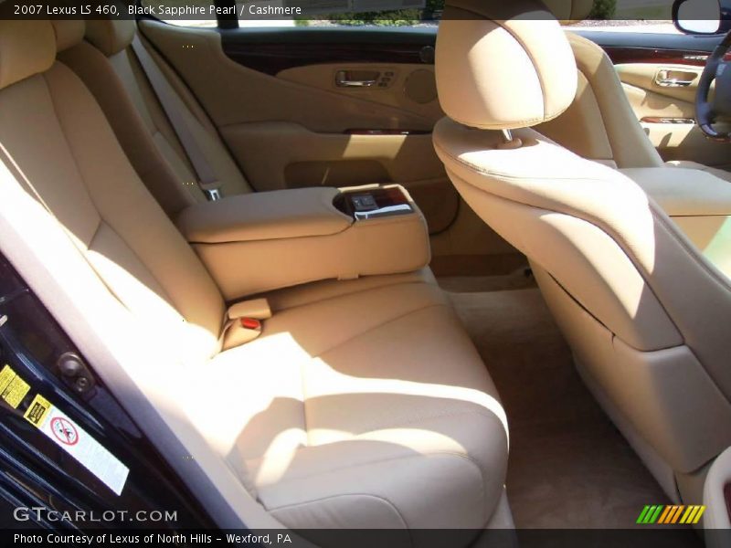 Black Sapphire Pearl / Cashmere 2007 Lexus LS 460