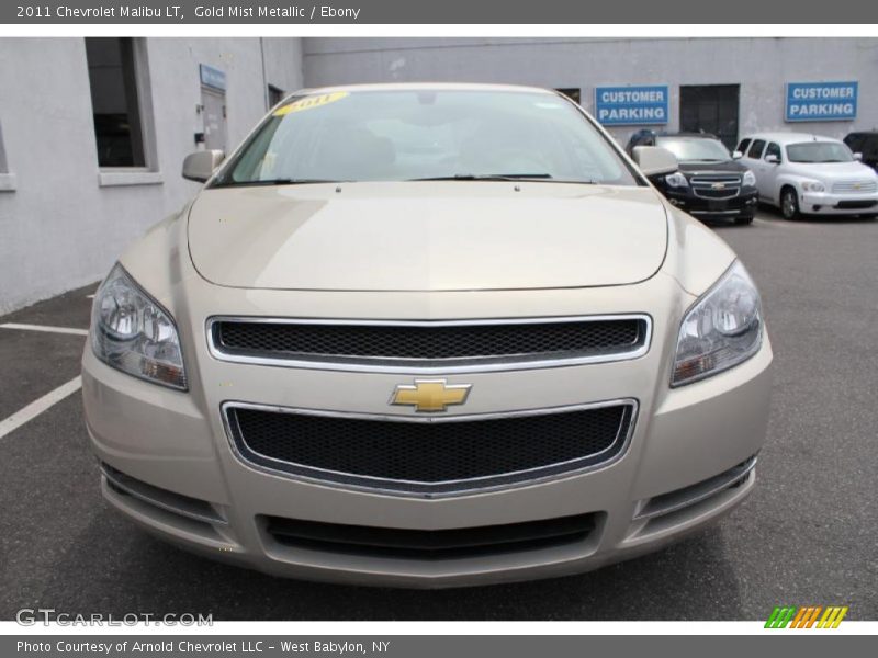 Gold Mist Metallic / Ebony 2011 Chevrolet Malibu LT