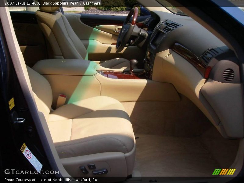 Black Sapphire Pearl / Cashmere 2007 Lexus LS 460