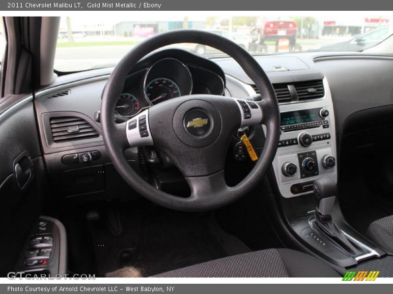 Gold Mist Metallic / Ebony 2011 Chevrolet Malibu LT