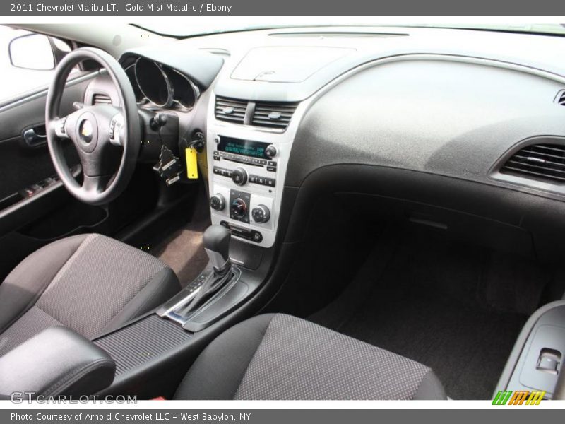 Gold Mist Metallic / Ebony 2011 Chevrolet Malibu LT