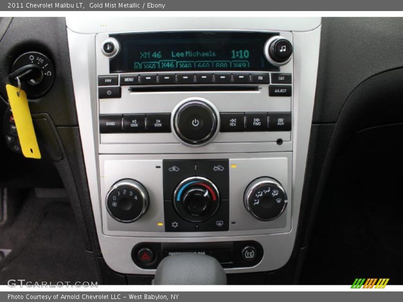 Gold Mist Metallic / Ebony 2011 Chevrolet Malibu LT