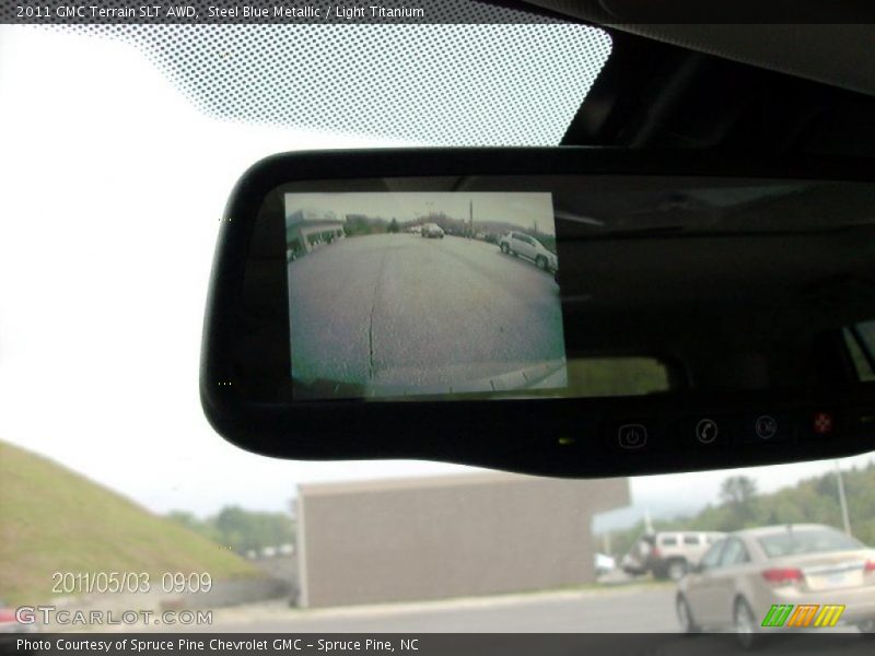 Steel Blue Metallic / Light Titanium 2011 GMC Terrain SLT AWD