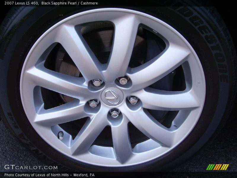 Black Sapphire Pearl / Cashmere 2007 Lexus LS 460