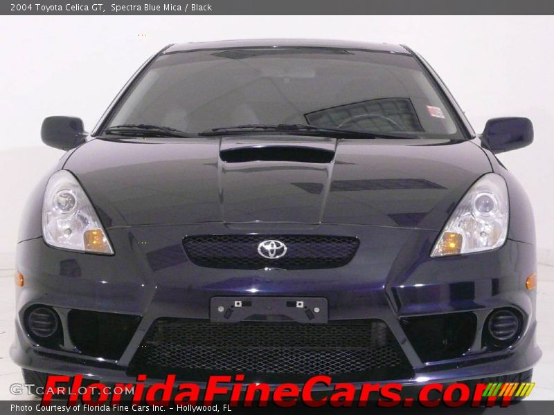 Spectra Blue Mica / Black 2004 Toyota Celica GT