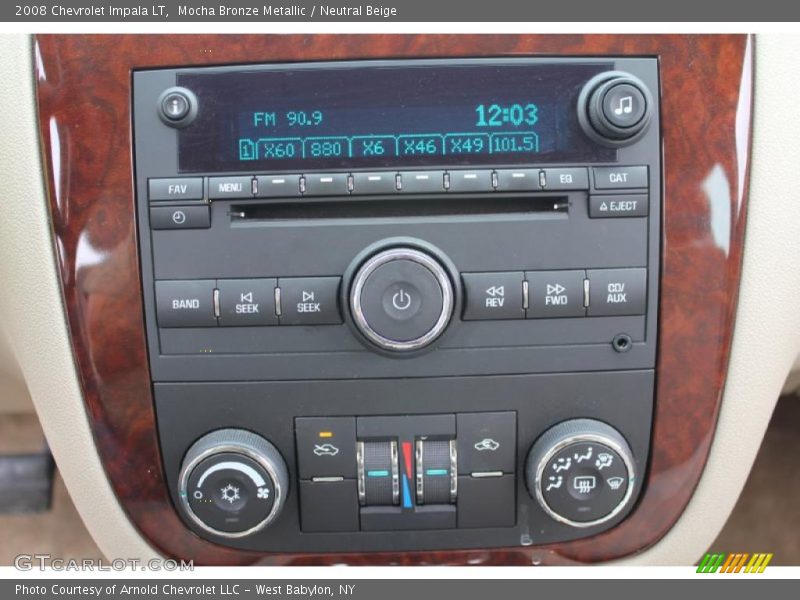 Mocha Bronze Metallic / Neutral Beige 2008 Chevrolet Impala LT