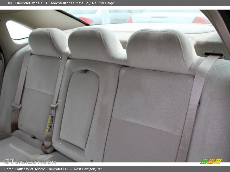 Mocha Bronze Metallic / Neutral Beige 2008 Chevrolet Impala LT