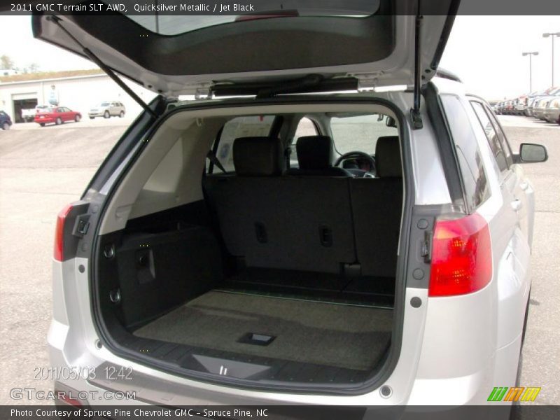 Quicksilver Metallic / Jet Black 2011 GMC Terrain SLT AWD