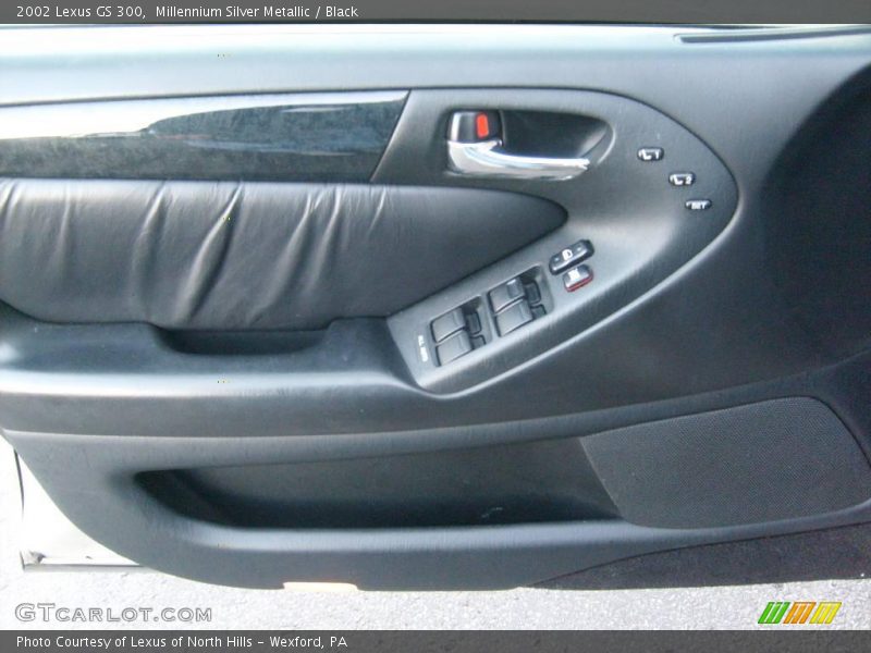 Millennium Silver Metallic / Black 2002 Lexus GS 300