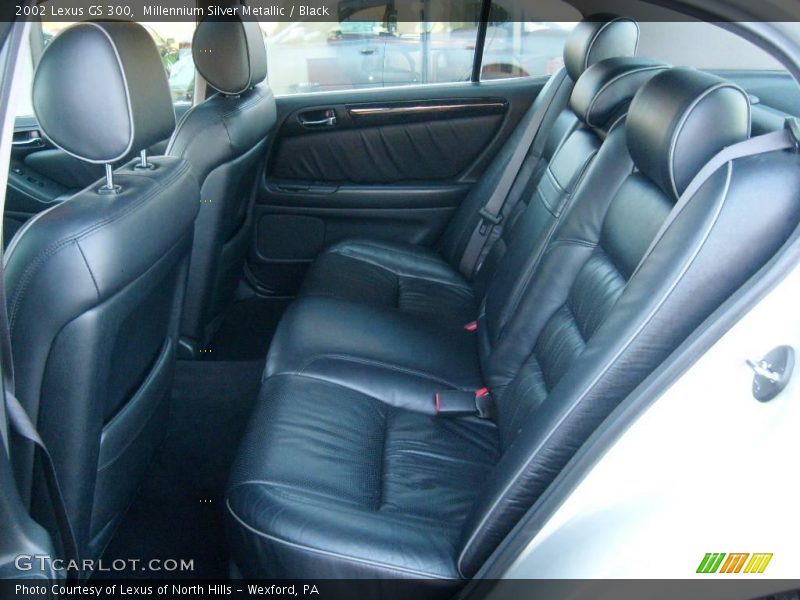 Millennium Silver Metallic / Black 2002 Lexus GS 300