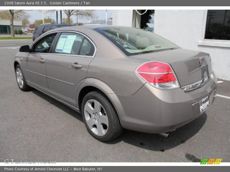 Golden Cashmere / Tan 2008 Saturn Aura XE 3.5