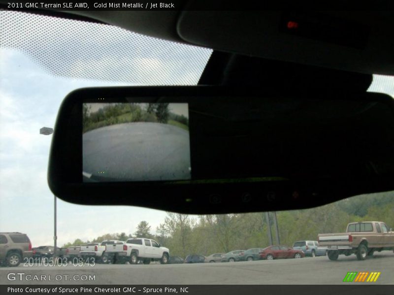 Gold Mist Metallic / Jet Black 2011 GMC Terrain SLE AWD