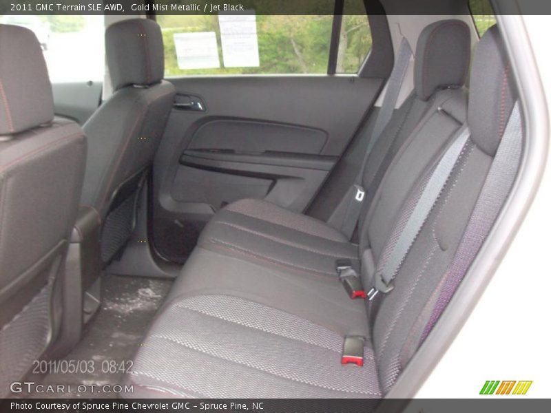 Gold Mist Metallic / Jet Black 2011 GMC Terrain SLE AWD