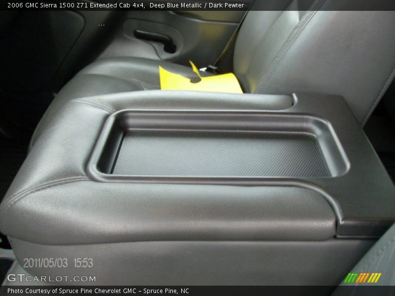 Deep Blue Metallic / Dark Pewter 2006 GMC Sierra 1500 Z71 Extended Cab 4x4