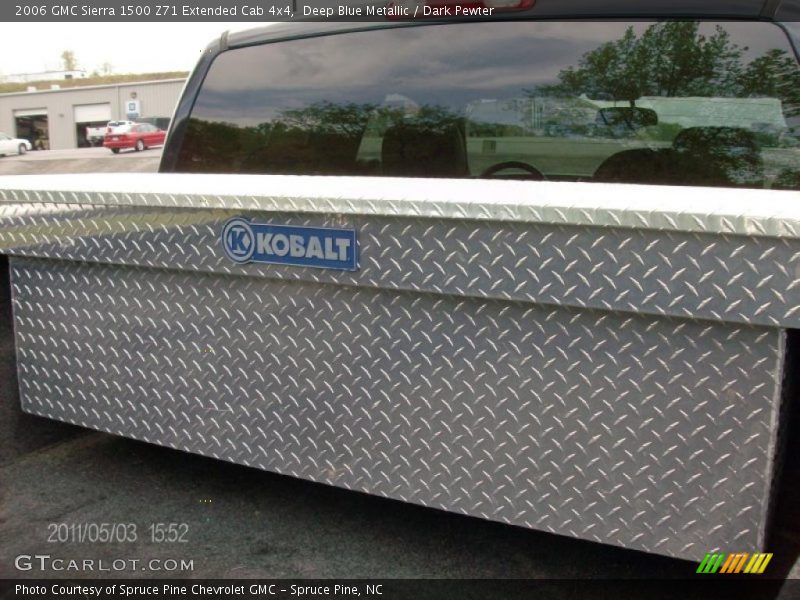 Deep Blue Metallic / Dark Pewter 2006 GMC Sierra 1500 Z71 Extended Cab 4x4