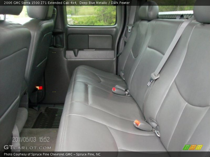 Deep Blue Metallic / Dark Pewter 2006 GMC Sierra 1500 Z71 Extended Cab 4x4