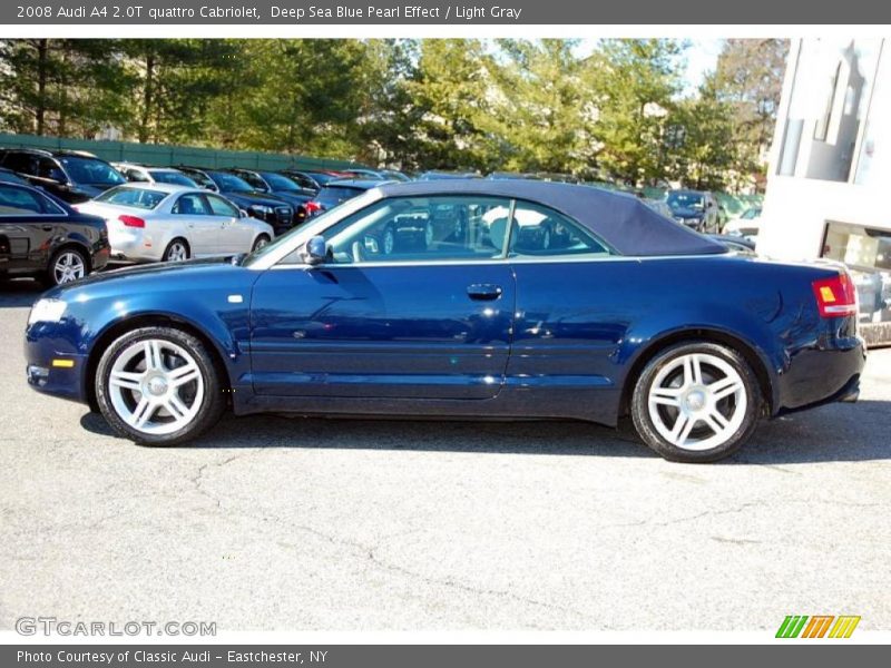  2008 A4 2.0T quattro Cabriolet Deep Sea Blue Pearl Effect