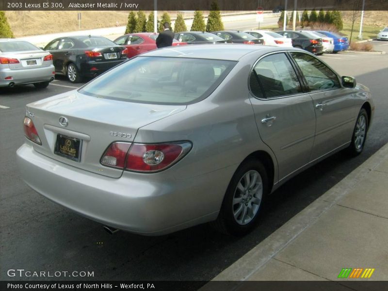 Alabaster Metallic / Ivory 2003 Lexus ES 300