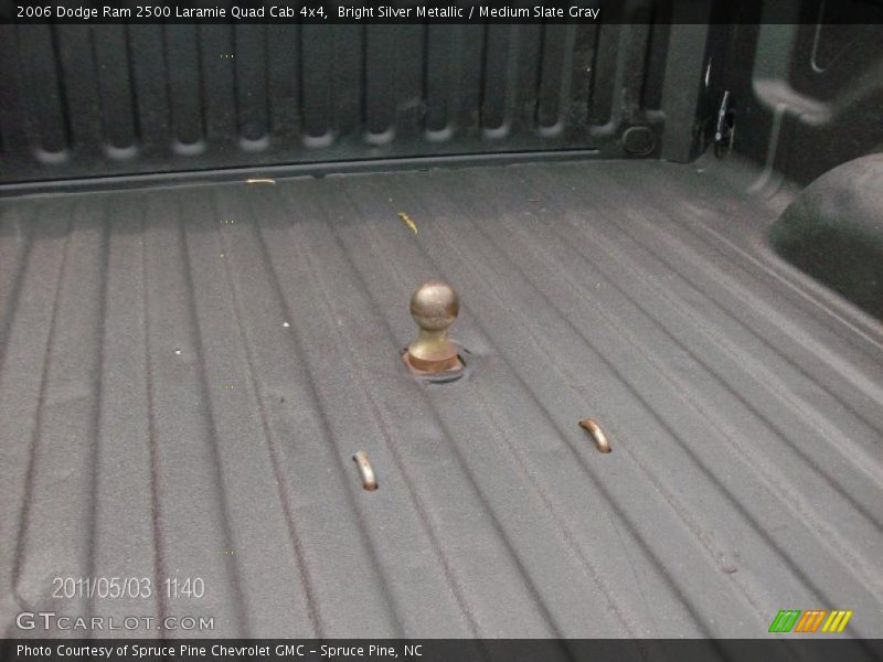 Bright Silver Metallic / Medium Slate Gray 2006 Dodge Ram 2500 Laramie Quad Cab 4x4