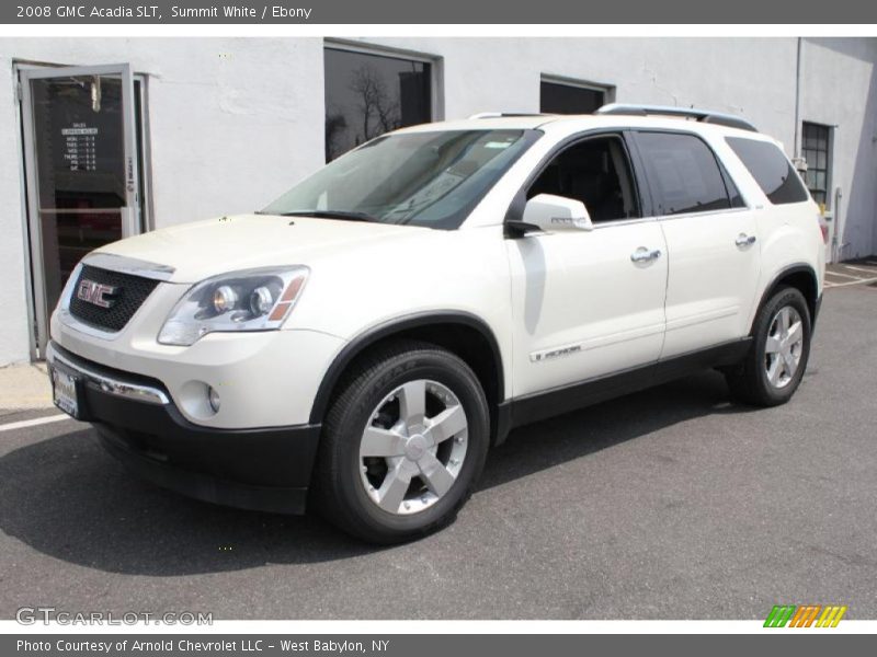 Summit White / Ebony 2008 GMC Acadia SLT