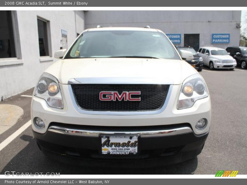 Summit White / Ebony 2008 GMC Acadia SLT