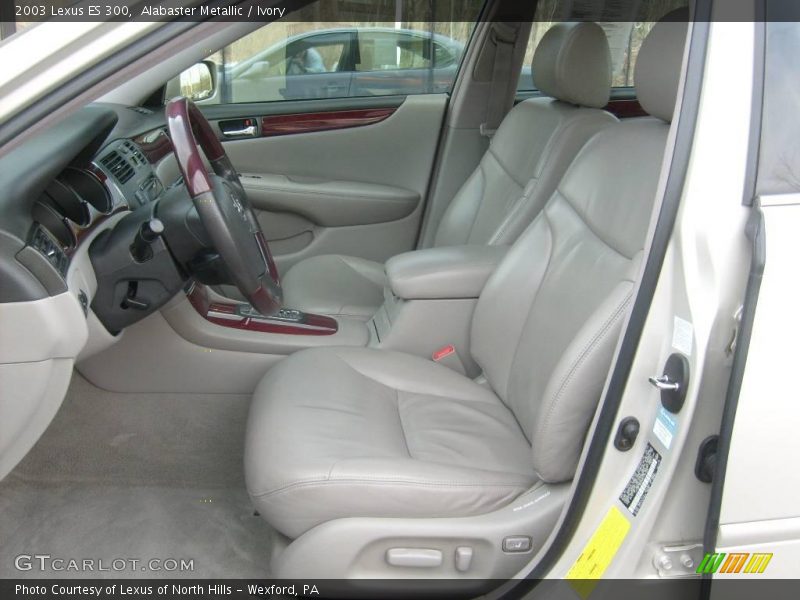 Alabaster Metallic / Ivory 2003 Lexus ES 300