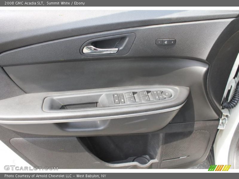 Summit White / Ebony 2008 GMC Acadia SLT