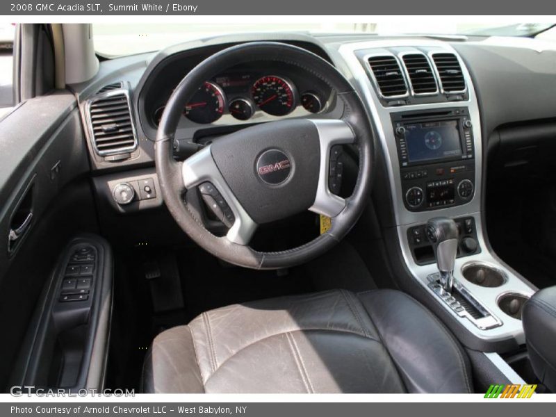 Summit White / Ebony 2008 GMC Acadia SLT