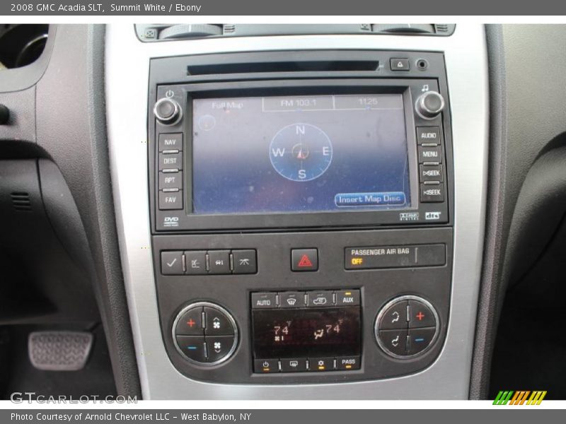 Summit White / Ebony 2008 GMC Acadia SLT