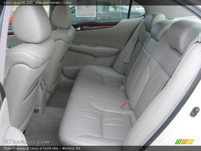Alabaster Metallic / Ivory 2003 Lexus ES 300