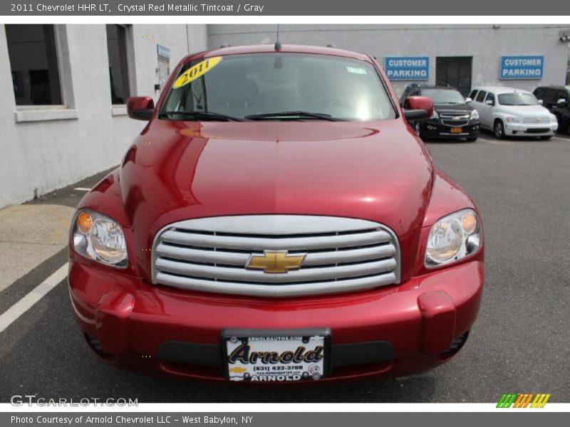 Crystal Red Metallic Tintcoat / Gray 2011 Chevrolet HHR LT