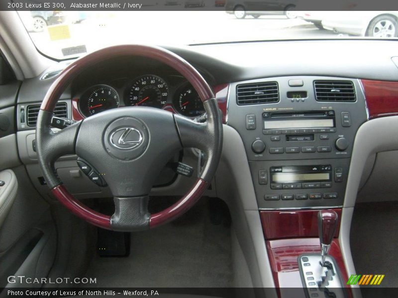 Alabaster Metallic / Ivory 2003 Lexus ES 300