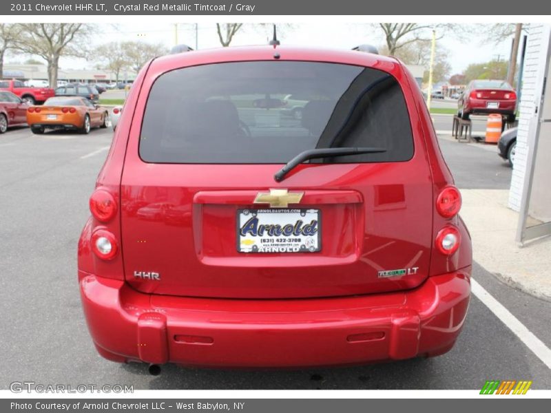 Crystal Red Metallic Tintcoat / Gray 2011 Chevrolet HHR LT