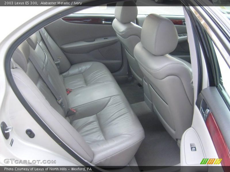 Alabaster Metallic / Ivory 2003 Lexus ES 300