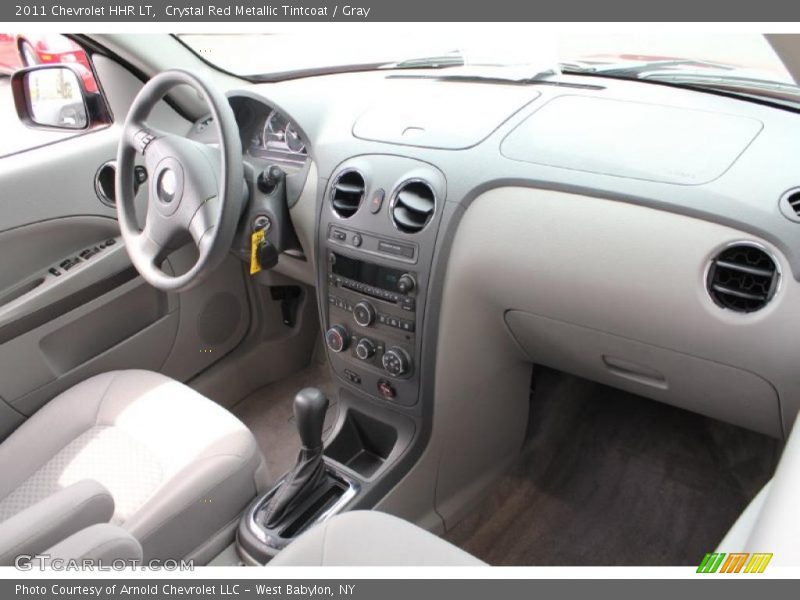Crystal Red Metallic Tintcoat / Gray 2011 Chevrolet HHR LT