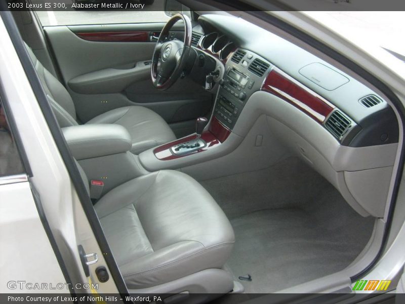 Alabaster Metallic / Ivory 2003 Lexus ES 300