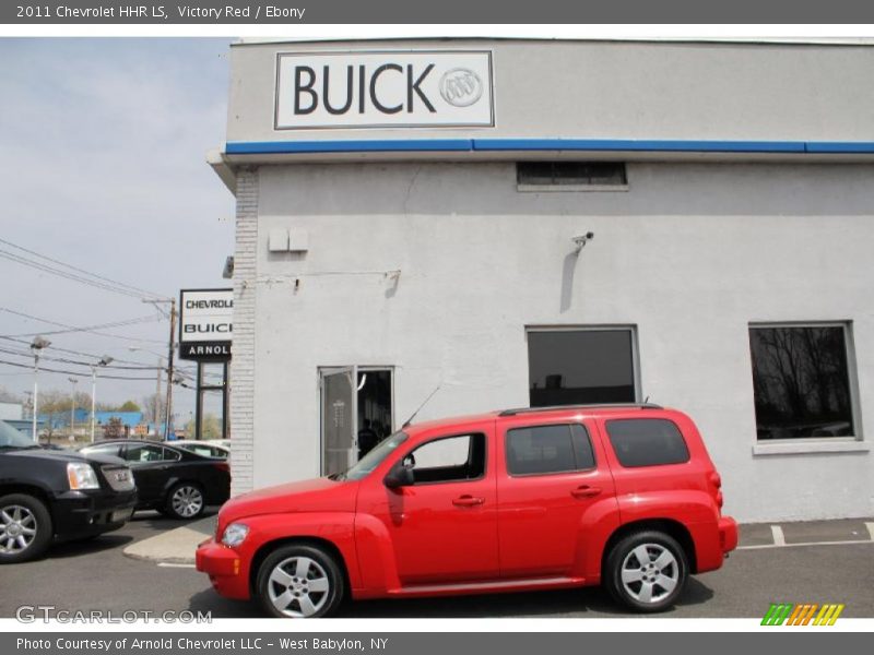 Victory Red / Ebony 2011 Chevrolet HHR LS