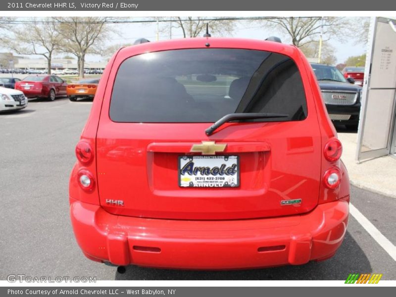 Victory Red / Ebony 2011 Chevrolet HHR LS