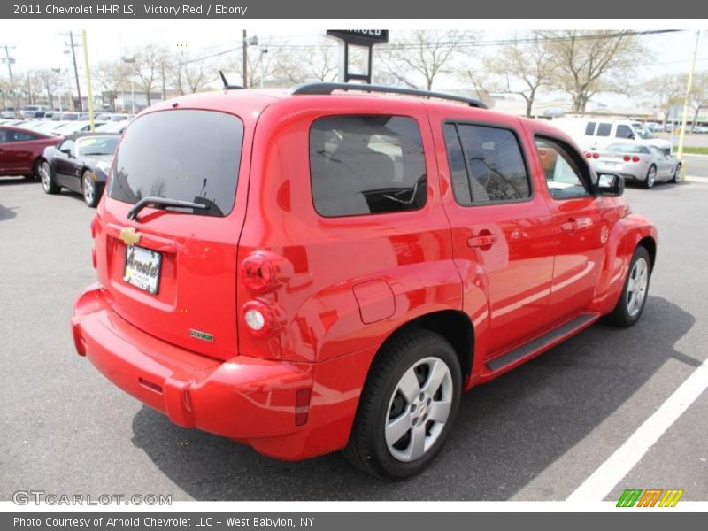 Victory Red / Ebony 2011 Chevrolet HHR LS