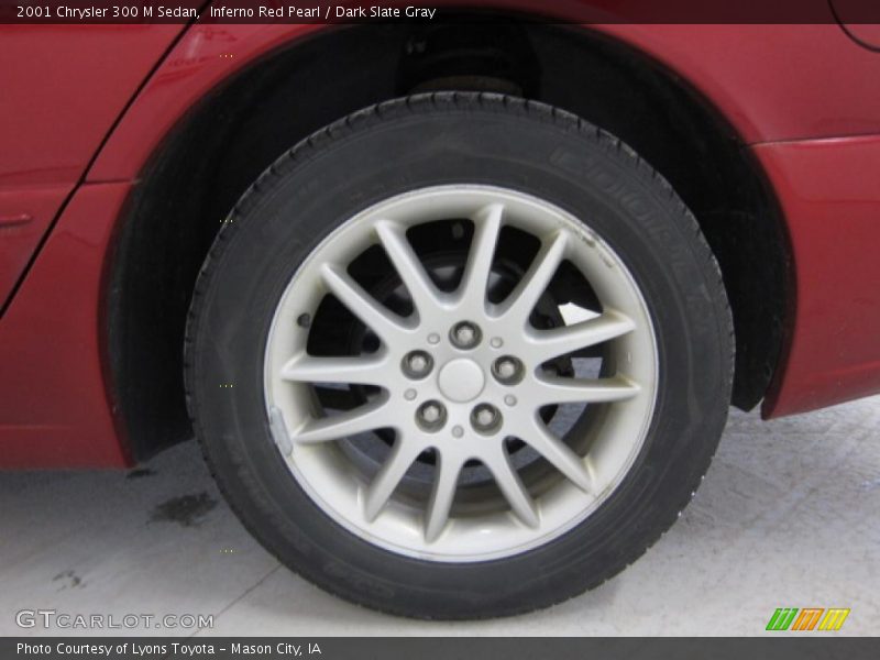 Inferno Red Pearl / Dark Slate Gray 2001 Chrysler 300 M Sedan