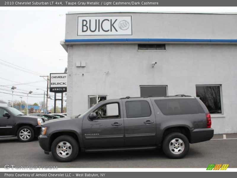 Taupe Gray Metallic / Light Cashmere/Dark Cashmere 2010 Chevrolet Suburban LT 4x4