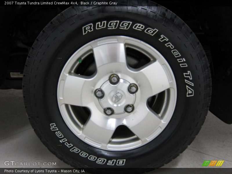 Black / Graphite Gray 2007 Toyota Tundra Limited CrewMax 4x4