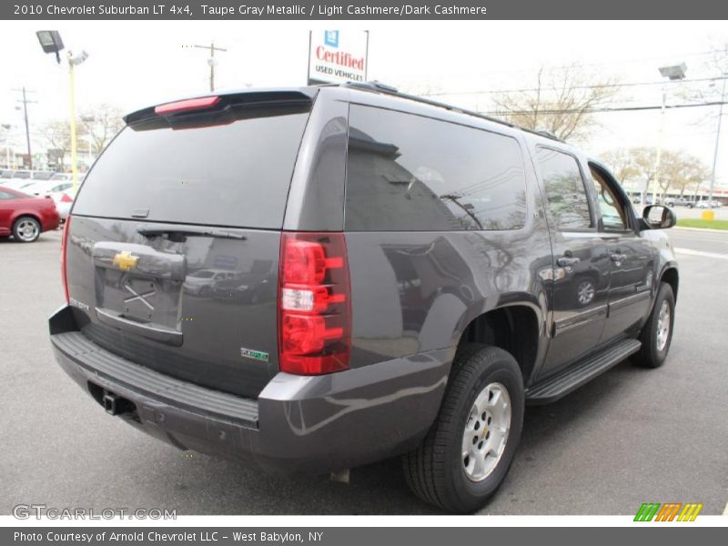 Taupe Gray Metallic / Light Cashmere/Dark Cashmere 2010 Chevrolet Suburban LT 4x4