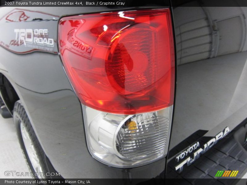 Black / Graphite Gray 2007 Toyota Tundra Limited CrewMax 4x4