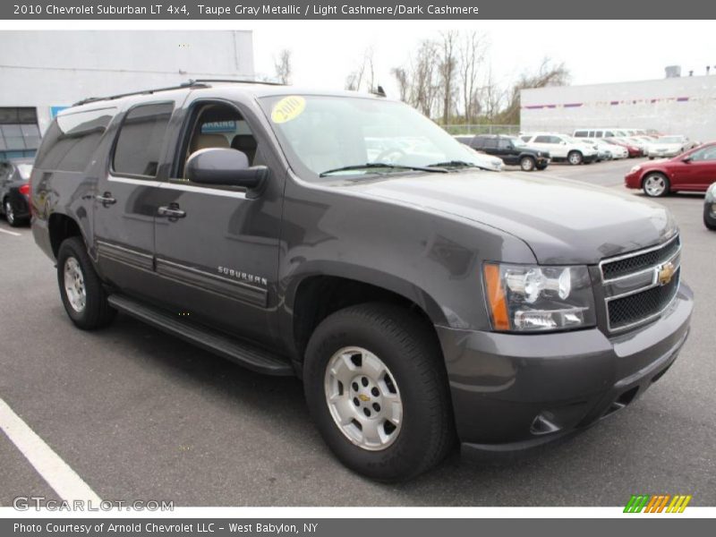 Taupe Gray Metallic / Light Cashmere/Dark Cashmere 2010 Chevrolet Suburban LT 4x4