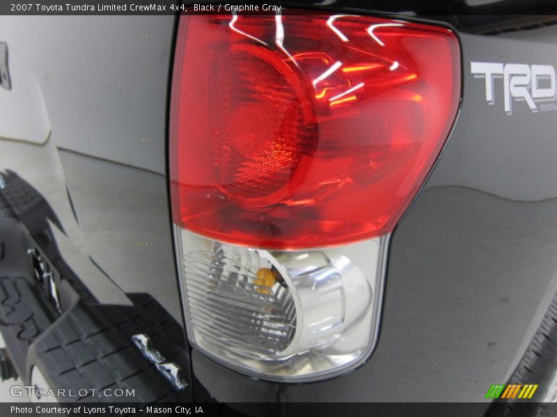 Black / Graphite Gray 2007 Toyota Tundra Limited CrewMax 4x4