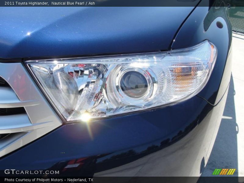 Nautical Blue Pearl / Ash 2011 Toyota Highlander